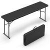 VINGLI 6 FT Narrow Folding Table Table