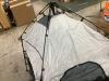 VINGLI 6.8ft Pop Up 1-Room Shower Tent with Mesh Floor and Carrying Bag Black - 3