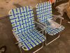 Set of 2 Aluminum Webbed Lawn Chairs - 2