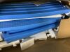 VINGLI 4 Steps Pool Ladder for Above Ground Pools Stair Entry System with Handrails White and Blue - 3