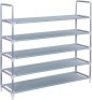Songmics&nbsp;5 Tier&nbsp;Utility Shoe Rack,&nbsp;Holds 25 Pairs Of Shoes,&nbsp;39.4"&nbsp;x 11.1" x 36.3" - Appears New&nbsp;