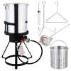 ROVSUN 30 QT Outdoor Propane Turkey Fryer Kit