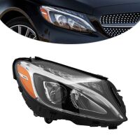 LED Headlight Assembly for 2015-2018 Mercedes Benz C-Class W205 C300, Right Side
