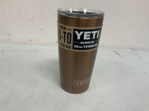 Yeti Rambler Tumbler, Appears New, Sold as is