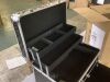 Omysalon SM7208 Aluminum Rolling Makeup Train Case with 2 Sliding Drawers & Diamond Textures - 6
