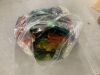 Heart Shaped Colored Glasses, Approx 50pc