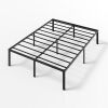 VINGLI Full Size 74.6L x 53.6W x 14H Platform Bed Frame