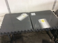 Lot of (2) Anti-Fatigue Foam Interlocking Floor Mat, 24 sq ft