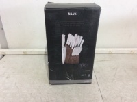 AILUKI 18pc High-Carbon Stainless Steel Knife set with Knife Block&nbsp;