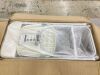 White Plastic Folding Chair Sturdy Seat with Metal Frame, 10 Pack - 2