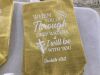 Reusable Non Woven Bible Verse Tote with Handles, 50pc - 6