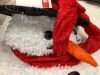 Lighted Pop-Up Snowman Outdoor Christmas Decoration w/ LED Lights - 5