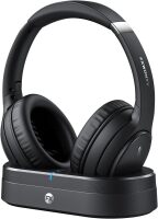 Wireless Headphones for TV, TV Headphones Wireless for Seniors with Charging Dock, 65H Playtime, No Audio Delay, HiFi Stereo Sound, Ideal Gift for Elderly & Parents