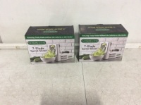 Lot of (2)&nbsp;Spiralizer 7-Blade Vegetable Slicers