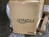 VINGLI 6FT White Plastic Collapsible Long Table - 2