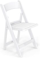 VINGLI Resin Folding Chair with Cushion