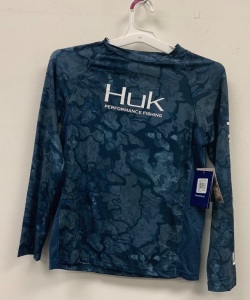 Huk Men's Shirt, Size YL, Appears New, Sold as is