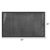 ROVSUN 36" x 60" Rubber Floor Mat Anti-Fatigue Non-Slip with Holes
