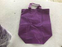 Purple Tote Bags, 100pc