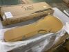 Glarry GLP Economical Electric Guitar Hard-Shell Case Bulge Surface Yellow - 2