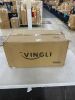 80 Quart Portable Outdoor Patio Rolling Cooler Cart Green - 5