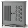 Outdoor PVC Storage Box with Ventilated Doors