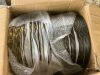 100 Pcs Gold 13 Inch Round Plastic Charger Plates - 5