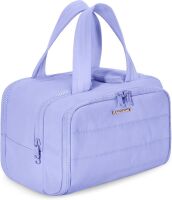 BAGSMART Large Wide-Open Travel Toiletry Bag