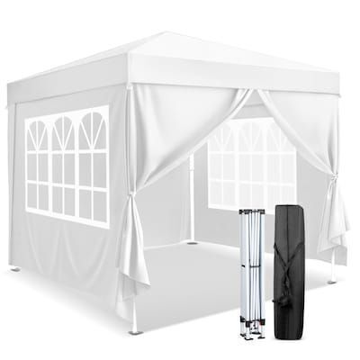 10x10 FT Pop Up Canopy Tent with 4 Sidewalls
