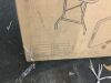 6' Black Folding Table - 4