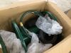 VINGLI 300FT 4-Wheel Garden Hose Reel Cart with Storage Basket - 2