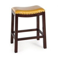Belham Living Hutton Backless Counter Stool, Mustard Yellow. Appears New
