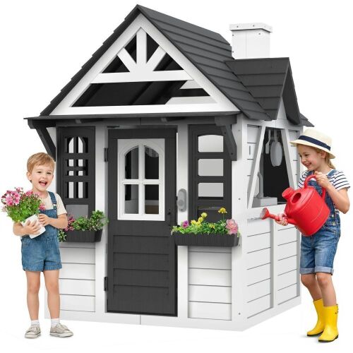 Outdoor Wooden Play House