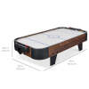 Tabletop Air Hockey Arcade Game Table w/ 2 Pucks, 2 Strikers - 40in - 2