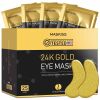 Maskiss 24k Gold Under Eye Patches (25 Pairs), eye mask, Collagen Skin Care Products, Eye Patches for Puffy Eyes, Eye Masks for Dark Circles and Puffiness