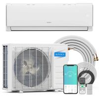 ROVSUN 11500 BTU 17 SEER2 115V Mini Split AC with Heat Pump & 16Ft Kit
