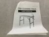VINGLI 45D x 23W x 37H Outdoor Folding Fish and Game Cleaning Table - 3