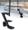 Boat Trailer Steps, Heavy Duty Trailer Tongue Steps with Handle, Universal Fit for 3" x 3", 4" x 4" & 3" x 5" (3 Step, Textured Tread) | Non-Slip Surface, 450Lbs Capacity