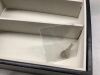 12 Slot Eyeglasses Glasses Sunglass Storage Box Eyewear Sunglasses Organizer Collector Display Case Lockable with Drawer - 3