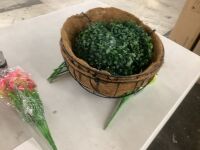 Artificial Flower Hanging Baskets
