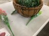 Artificial Flower Hanging Baskets - 2