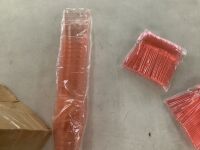 Plastic Dessert Bowls, 300pc & 100 Plastic Spoons