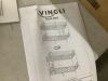 VINGLI Twin Over Twin Metal Bunk Bed Frame - 6
