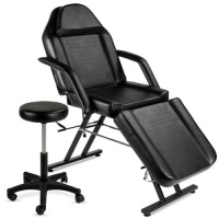 Multipurpose Massage Bed, Spa & Salon Chair w/ Hydraulic Stool,&nbsp;71in&nbsp;