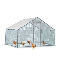 6.5x6.5ft Metal Chicken Coop