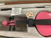 1/8 Violin with Case, Pink - 3