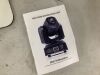 30W RGBW LED Black Stage Light Gobo Beam Moving Head, 4 Pack - 4