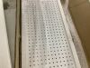 VINGLI 5 FT 6 Panel Freestanding Pegboard Room Divider - 4