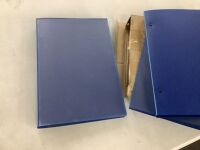Plastic Binders, 4 pc