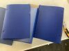 Plastic Binders, 4 pc - 3